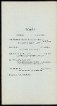 BANQUET FOR JOHN MARSHALL DAY [held by] BLAIR COUNTY BAR [at] "LOGAN HOUSE,ALTOONA,PA" (HOTEL;)