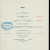 DINNER FOR JOHN MARSHALL DAY [held by] [CLEVELAND BAR?] [at] "COLONIAL HOTEL;CLEVELAND,OH" (HOTEL;)
