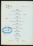 BANQUET AND MEETING [held by] ONCE A YEAR CLUB OF INSURANCE JOURNALISTS [at] NEW YORK PRESS CLUB;MORTON BUILDING;NY ("OTHER,(CLUB);")