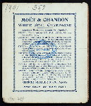 SUPPER AT CULINARY EXHIBITION [held by] SOCIETE CULINAIRE PHILANTHROPIQUE [at] "MADISON SQUARE GARDEN,[NY?]" (OTHER (ARENA);)