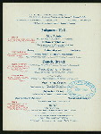 9TH ANNUAL BANQUET [held by] DENVAR BAR ASSOCIATION [at] "BROWN PALACE, THE, DENVER, CO" (HOTEL;)