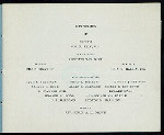 15TH ANNUAL DINNER [held by] NEW YORK SOUTHERN SOCIETY [at] "SAVOY HOTEL, NEW YORK, NY" (HOTEL;)
