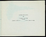 15TH ANNUAL DINNER [held by] NEW YORK SOUTHERN SOCIETY [at] "SAVOY HOTEL, NEW YORK, NY" (HOTEL;)