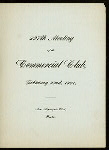 297TH MEETING [held by] COMMERCIAL CLUB [at] "NEW ALGONQUIN CLUB, BOSTON, MA" (OTHER (CLUB);)