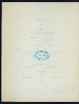 167TH ANNIVERSARY OF THE BIRTH OF GEN'L. GOERGE WASHINGTON [held by] NEW YORK SOCIETY OF THE CINCINNATI [at] "SHERRY'S, NEW YORK, NY" (REST;)