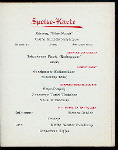 WEDDING BREAKFAST [held by] ? [J B] [at] "DEUTSCHER CLUB, MILWAUKEE,WIS." (CLUB)