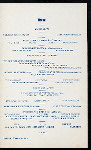 DINNER [held by] TAMPA BAY HOTEL [at] "TAMPA, FL" (HOTEL;)