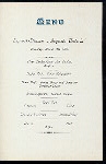 HAUPTMAHLZEIT [held by] HAMBURG-AMERIKA LINIE [at] "SCHNELLDAMPFER ""AUGUSTE VICTORIA""" (SS;)