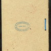 65TH ANNUAL BANQUET [held by] YALE LITERARY MAGAZINE [at] "NEW TONTINE HOTEL, (?NEW HAVEN, CT?)" (HOTEL;)