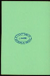 DINNER TO DANIEL V. MASTERSON [held by] DEPARTMENT OF CITY CONTROLLER [at] "1206 SPRING GARDEN STREET,[PHILADELPHIA,PA?]"
