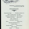 DINNER [held by] NORDDEUTSCHER LLOYD BREMEN [at] SS HOHENZOLLERN (SS;)