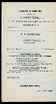 FIFTH ANNUAL BANQUET [held by] CLINTON B.FISK PROHIBITION LEAGUE [at] "ARCANUM HALL,ELIZABETH,NJ" ("OTHER,(MEETING HALL);")