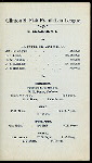 FIFTH ANNUAL BANQUET [held by] CLINTON B.FISK PROHIBITION LEAGUE [at] "ARCANUM HALL,ELIZABETH,NJ" ("OTHER,(MEETING HALL);")
