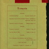 NINTH ANNUAL BANQUET [held by] ANCIENT AND ACCEPTED SCOTTISH RITE [at] "HOTEL IROGUOIS,(BUFFALO, NY)" (HOTEL;)