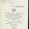 DINNER [held by] NORDDEUTSCHER LLOYD BREMEN [at] SS HOHENZOLLERN (SS;)