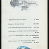 DINNER [held by] NORDDEUTSCHER LLOYD BREMEN [at] SS HOHENZOLLERN (SS;)