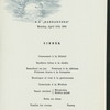 MITTAGESSEN - DINNER [held by] NORDDEUTSCHER LLOYD BREMEN [at] "DAMPFER ""BARBAROSSA""" (SS;)
