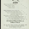 THE GREAT SURPRISE BILL OF FARE [held by] CITY HALL CELLAR [at] "NEW YORK, NY" (REST;)