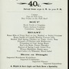 THE GREAT SURPRISE BILL OF FARE [held by] CITY HALL CELLAR [at] "NEW YORK, NY" (REST;)
