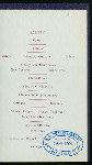 BANQUET COMPLIMENTARY TO GRAND ENCAMPMENT OF VISITING PATRIOTS [held by] FLORIDA ENCAMPMENT NO. 1 [at] "JACKSONVILLE, FL"