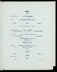 BANQUET TO THE VISITING MEMBERS OF THE NATIONAL ACADEMY OF SCIENCES [held by] WASHINGTON MEMBERS OF THE NATIONAL ACADEMY OF SCIENCES [at] "RAUSCHER'S, [WASHINGON, D.C.]" (REST;)