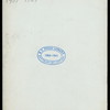 BANQUET TO THE VISITING MEMBERS OF THE NATIONAL ACADEMY OF SCIENCES [held by] WASHINGTON MEMBERS OF THE NATIONAL ACADEMY OF SCIENCES [at] "RAUSCHER'S, [WASHINGON, D.C.]" (REST;)