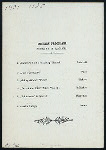DINNER [held by] NORDDEUTSCHER LLOYD BREMEN [at] SS HOHENZOLLERN (SS;)