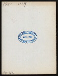 DINNER [held by] HUDSON RIVER SCHOOL MASTERS' CLUB [at] "THE TEN EYCK,ALBANY, NY" (HOTEL;)