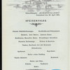 DINNER [held by] NORDDEUTSCHER LLOYD BREMEN [at] SS HOHENZOLLERN (SS;)