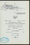 DINNER [held by] NORDDEUTSCHER LLOYD BREMEN [at] SS HOHENZOLLERN (SS;)