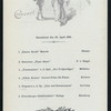 DINNER [held by] NORDDEUTSCHER LLOYD BREMEN [at] SS HOHENZOLLERN (SS;)