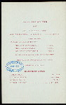 28TH ANNUAL DINNER [held by] NEW YORK PRESS CLUB [at] "DELMONICO'S, NEW YORK, NY" (REST;)