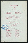 28TH ANNUAL DINNER [held by] NEW YORK PRESS CLUB [at] "DELMONICO'S, NEW YORK, NY" (REST;)