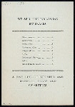 MENU [held by] CENTRAL DINING ROOM AND RESTAURANT [at] "NEW YORK, NY" (REST;)