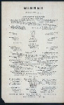 DINNER [held by] SMITH & McNELLS [at] WASHINGTON ST. NY (HOTEL)