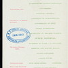 DINNER [held by] THE PRESIDENT & DIRECTORS OF THE CONFEDERATION LIFE ASSOCIATION [at] "TORONTO,CANADA" ([REST])