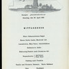 DINNER [held by] NORDDEUTSCHER LLOYD - BREMEN [at] EN ROUTE - S.S.BARBAROSSA (SS)