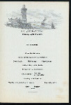 DINNER [held by] NORDDEUTSCHER LLOYD - BREMEN [at] EN ROUTE - S.S.BARBAROSSA (SS)