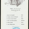 DINNER [held by] NORDDEUTSCHER LLOYD - BREMEN [at] EN ROUTE - S.S.BARBAROSSA (SS)