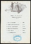 DINNER [held by] NORDDEUTSCHER LLOYD - BREMEN [at] EN ROUTE - S.S.BARBAROSSA (SS)