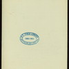 ANNUAL LUNCH [held by] CHAMBER OF COMMERCE OF THE STATE OF NEW YORK [at] "DELMONICO'S, NEW YORK, NY" (REST;)
