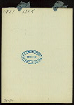 ANNUAL LUNCH [held by] CHAMBER OF COMMERCE OF THE STATE OF NEW YORK [at] "DELMONICO'S, NEW YORK, NY" (REST;)