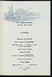 DINNER [held by] NORDDEUTSCHER LLOYD BREMEN [at] SS BARBAROSSA (SS;)