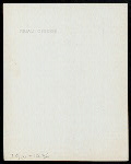 DINNER [held by] OCEANIC STEAMSHIP COMPANY [at] EN ROUTE - SONOMA [SECOND CABIN] (SS)
