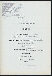 DINNER [held by] NORDDEUTSCHER LLOYD - BREMEN [at] "EN ROUTE _ SS ""LAHN""" (SS)