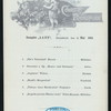 DINNER [held by] NORDDEUTSCHER LLOYD - BREMEN [at] "EN ROUTE _ SS ""LAHN""" (SS)