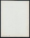 DINNER - SECOND CABIN [held by] OCEANIC STEAMSHIP COMPANY [at] EN ROUTE ABOARD SONOMA (SS;)