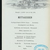 DINNER [held by] NORDDEUTSCHER LLOYD  BREMEN [at] EN ROUTE ABOARD DAMPFER LAHN (SS;)