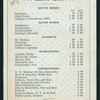 DINNER [held by] NEW YORK SOCIETY OF THE ORDER OF THE FOUNDERS AND PATRIOTS OF AMERICA [at] SHERRY'S [NY] (REST;)
