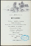 DINNER [held by] NORDDEUTSCHER LLOYD  BREMEN [at] EN ROUTE ABOARD DAMPFER LAHN (SS;)